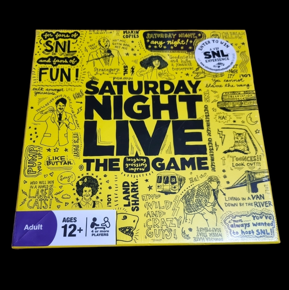 Saturday Night Live Board Game 2010 NEW Sealed Trivia Comedy Activities SNL